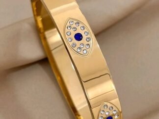 Evil Eyes Stainless Steel Bracelet